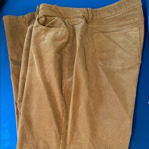 Talbots corduroy wide leg pants